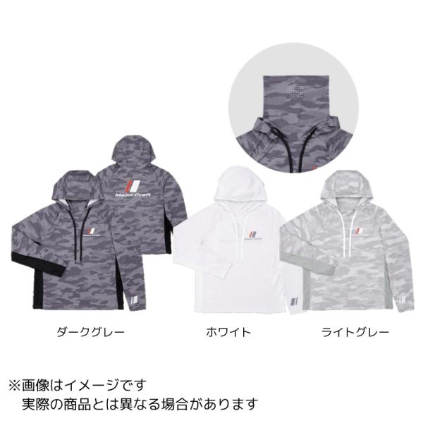 【メール便対応】メジャークラフト サマーフーディ MCW-HD23/DGY ＃S ＃ダークグレー