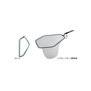 メジャークラフト 玉網 16 MCHN-4L/RD ヘキサネット 4ピース (レッド)