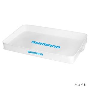 シマノ 用品 17SS BK-032Q トランクタックルトレー(ハードタイプ) (ホワイト) Lサイズ 【大型商品2】｜tsurigu-yokoo