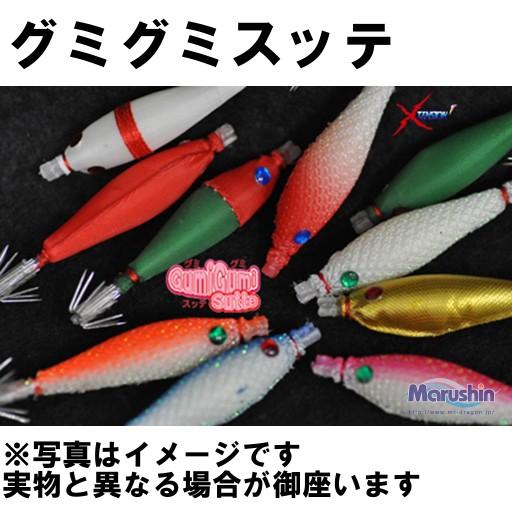 【メール便対応】【ご奉仕価格】 マルシン漁具 グミグミスッテ2段針 ピンク