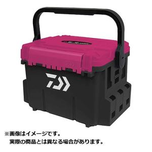 ダイワ バッグ 紅牙 タックルボックス TB5000 (カラー:ブラック×紅牙ピンク) 【大型商品1】｜tsurigu-yokoo