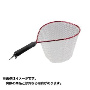 大阪漁具 プロックス (PROX) ラバーランディングネットショートグリップ (カラー:赤)｜tsurigu-yokoo