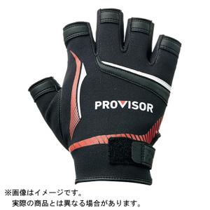 【特価】ダイワ　ＤＧ−１５００８ＰＶＷ　プロバイザー タイタニュームα　防寒グローブ　５本カット　（カラー：ブラック）（サイズ：Ｌ）