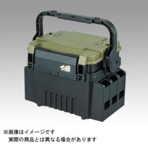 明邦化学 VERSUS ランガンシステムボックス VS-7055N (カラー:グリーンツートン)｜tsurigu-yokoo