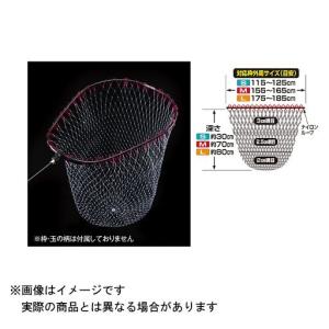 大阪漁具 PROX スペアネットオーバル型 S41-30 (カラー:クリア/ピンク)｜tsurigu-yokoo