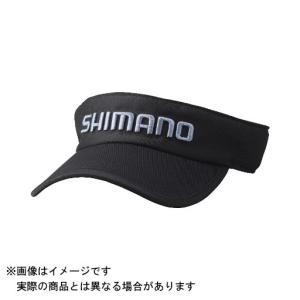 シマノ CA-009V ツイルサンバイザー (カラー:ブラック)