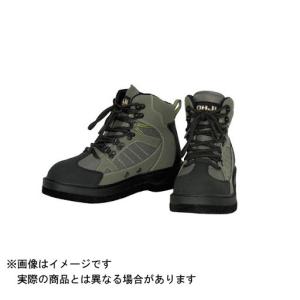 【ご奉仕価格】エクセル X`SELL OH-081 ウェーディングシューズ フェルトソール (カラー:カーキ) 3L(28.0-28.5cm)