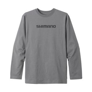 シマノ SH-012V コットンパッチロングスリーブ グレー Mサイズ