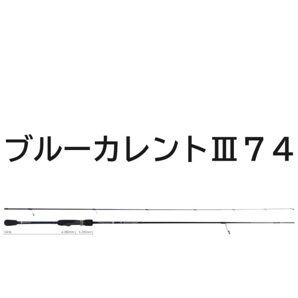 送料無料　ヤマガブランクス　ブルーカレントIII　74