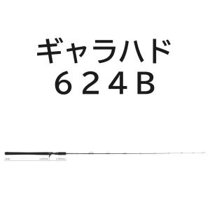 送料無料　ヤマガブランクス　ギャラハド　624B　(ベイトモデル)