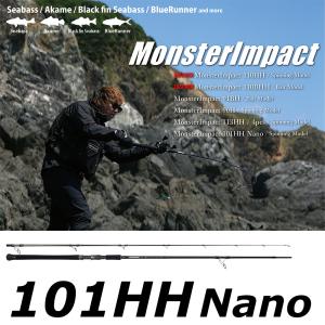 送料無料　リップルフィッシャー　モンスターインパクト 101HH / Nano　｜tsuriguitou