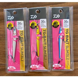 ダイワ　TGベイト SLJ　TGベイトスリム SLJ 60gセット DAIWA（ダイワ） 送料無料 TGベイトスリム SLJ 60g 3色セット(2