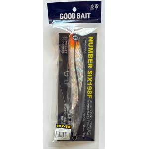 送料無料　GOODBAIT　NUMBERSIX　198F　スモールベイト　グッドベイト　ナンバーシッ...