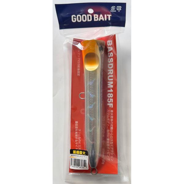 GOODBAIT　BASSDRUM　185F　タイニークリア　グッドベイト　バスドラム