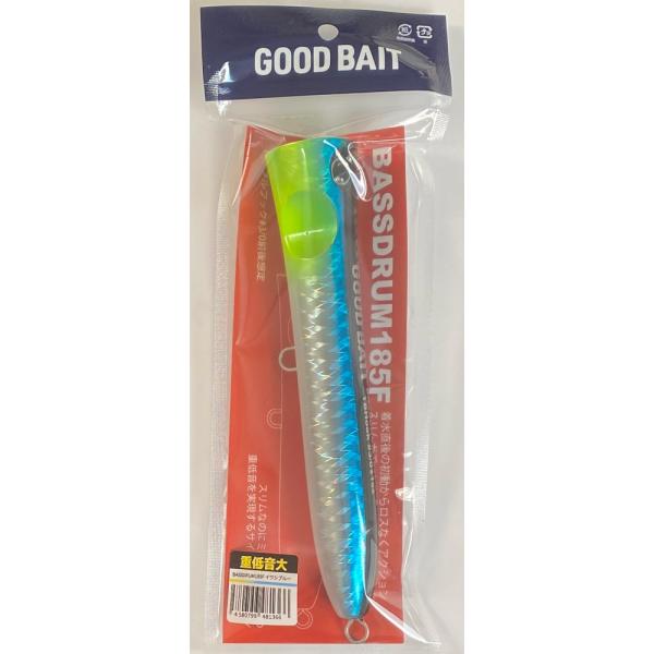 GOODBAIT　BASSDRUM　185F　イワシブルー　グッドベイト　バスドラム