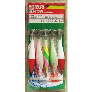 YAMASHITA（ヤマシタ） 送料無料 浮スッテセット 2段針 5本付き 4号 2