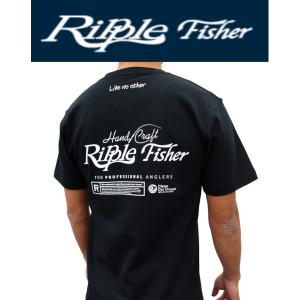 リップルフィッシャー　2024　オリジナル　Tシャツ　ブラック　3L　XXL｜いとう釣具店 Yahoo!Shop