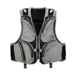 ダイワ☆DV-3025 ショートフィッシングベスト(レッド）XL : 釣具