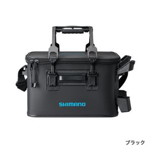 《シマノ》ロッドレスト　タックルバッグ（ハードタイプ） BK-021R 27L2（ブラック）｜tsurigumarket