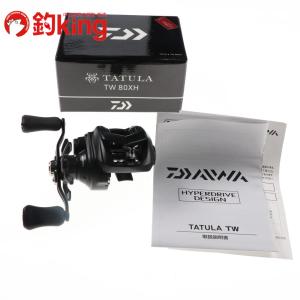 ダイワ 22 タトゥーラ TW 80XH /D436M 美品 ブラックバス バス バス釣り ベイトリール 小型