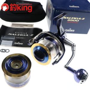 ダイワ ソルティガ Z 6500 EXP Z 純正替付 /J153M 美品 ヒラマサ カンパチ ブリ オフショア スピニングリール