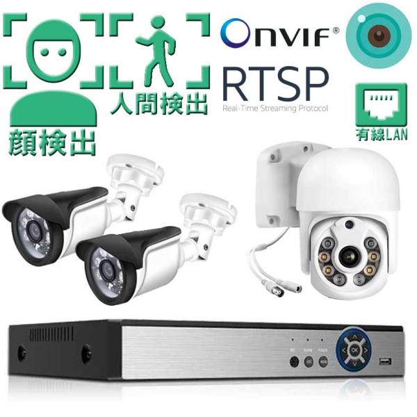 AHDカメラ ８チャンネル DVRレコーダーセット アナログカメラ 200万画素