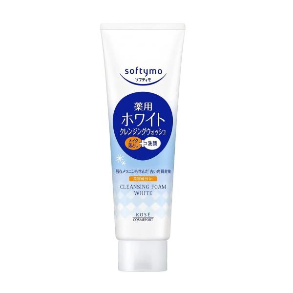 コーセーコスメポート ソフティモ 薬用クレンジングウォッシュ（ホワイト (190g) メイク落とし ...