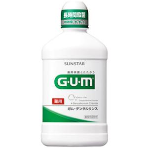 サンスター ガム デンタルリンス レギュラータイプ (500mL) GUM 液体ハミガキ　医薬部外品｜tsuruha