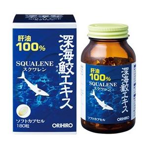 オリヒロ 深海鮫エキスカプセル 180粒 肝油100 スクワレン 軽減税率対象商品 ツルハドラッグ 通販 Yahoo ショッピング
