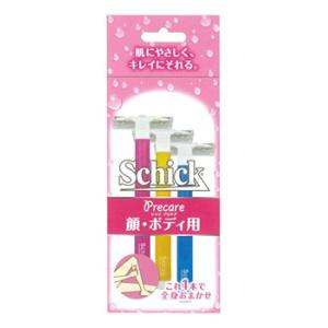 シック Lディスポ フェイス 顔そり用 (3本入) 女性用シェーバー