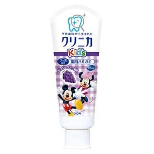 ライオン　クリニカキッズ　ハミガキ　ジューシーグレープ　(60g)　クリニカ　医薬部外品