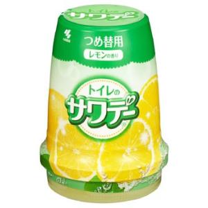 小林製薬　Sawaday　サワデー　レモンの香り　トイレ用　つめかえ用　(140g)　詰め替え用　芳香・消臭剤｜tsuruha