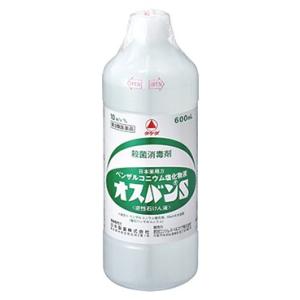 【第3類医薬品】日本製薬 オスバンS ベンザルコニウム塩化物液 (600mL) 殺菌消毒剤｜tsuruha