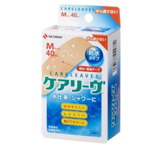 ニチバン　ケアリーヴ　防水タイプ　水仕事・シャワーに　CLB40M　Mサイズ　(40枚入)