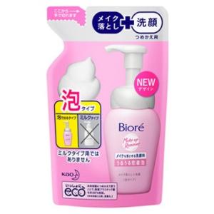 花王　ビオレ　メイクも落とせる洗顔料　うるうる密着泡　つめかえ用　(140mL)　詰め替え用　洗顔フ...
