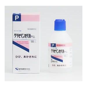 健栄製薬　ケンエー　あかぎれ用薬　グリセリンカリ液P　指定医薬部外品　(100ｍｌ)