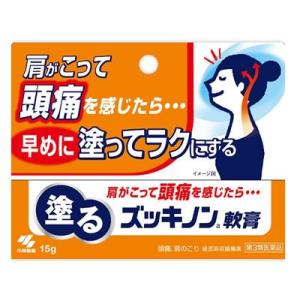【第3類医薬品】頭痛・肩こりに 小林製薬 塗るズッキノンa軟...