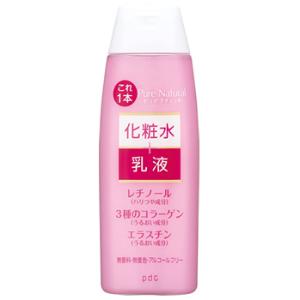 pdc ピュア ナチュラル エッセンスローション リフト (210mL) 化粧水+乳液 化粧液｜tsuruha