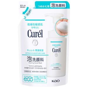 花王 キュレル 泡洗顔料 つめかえ用 (130mL) 詰め替え用 curel　【医薬部外品】｜tsuruha