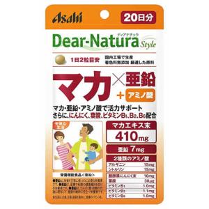 アサヒ ディアナチュラ スタイル マカ×亜鉛 20日分 (40粒) 栄養機能食品　※軽減税率対象商品｜tsuruha