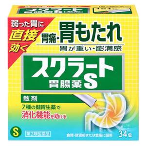 【第2類医薬品】ライオン スクラート胃腸薬S 散剤 (34包) 胃痛 胃もたれ｜ツルハドラッグ ヤフー店