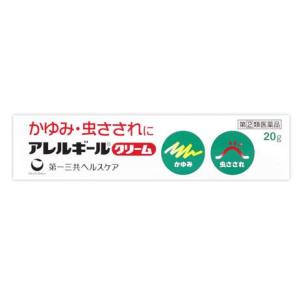 【第(2)類医薬品】第一三共ヘルスケア　アレルギール　クリーム　(20g)　【セルフメディケーション税制対象商品】｜tsuruha