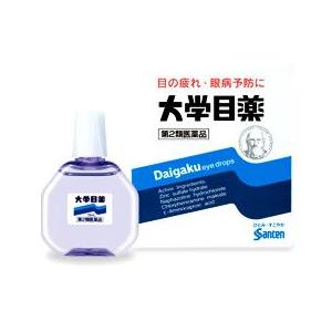 【第2類医薬品】参天製薬　大学目薬　(15mL)　目の疲れ・眼病予防に　【セルフメディケーション税制対象商品】｜tsuruha