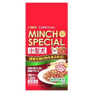 マルカン　サンライズ　ミンチスペシャル　小型犬　緑黄色野菜入り　(1.2kg)｜tsuruha