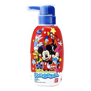 バンダイ　リンスイン　ポンプシャンプー　ミッキーマウス　(300mL)　子供用　リンスインシャンプー　ディズニー　ミッキー｜tsuruha