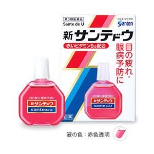 【第3類医薬品】参天製薬　新サンテドウα　(15mL)　目の疲れ・眼病予防に　サンテ　【セルフメディ...