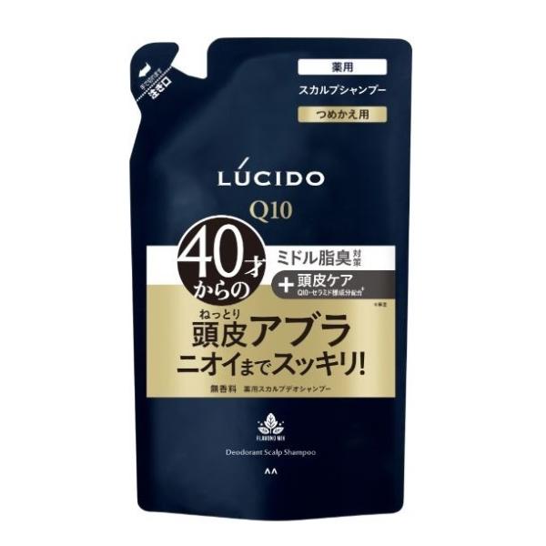 マンダム ルシード 薬用スカルプデオシャンプー つめかえ用 (380mL) 詰め替え用 ニオイケア ...