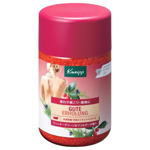 ドイツ製バスソルト　KNEIPP　クナイプ　グーテエアホールング　バスソルト　ウィンターグリーン＆ワ...