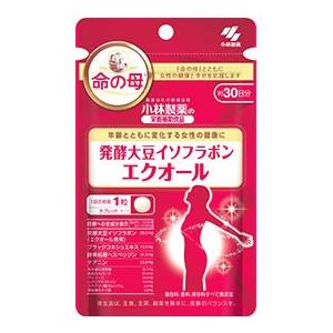 小林製薬　小林製薬の栄養補助食品　命の母　発酵大豆イソフラボン　エクオール　約30日分　(30粒)　...