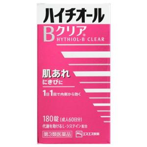 【第3類医薬品】エスエス製薬　ハイチオールBクリア　(180錠)　肌荒れ　にきびに｜tsuruha